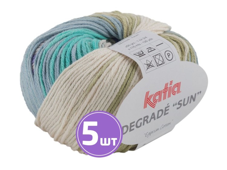 Пряжа Katia Degrade *SUN* (91), мультиколор, 5 шт. по 50 г