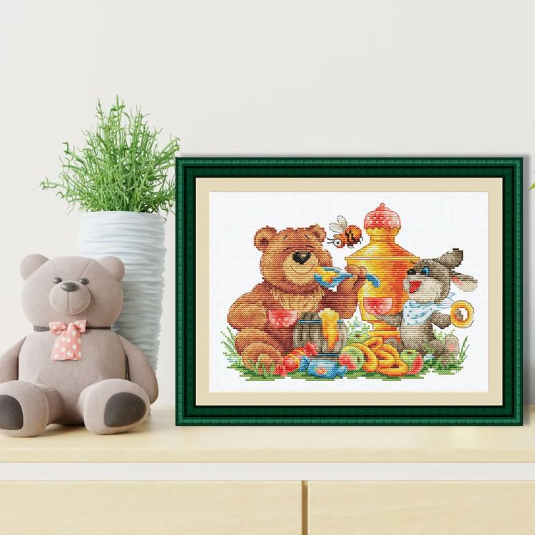 Набор для вышивания «Чаепитие» — картинка 8