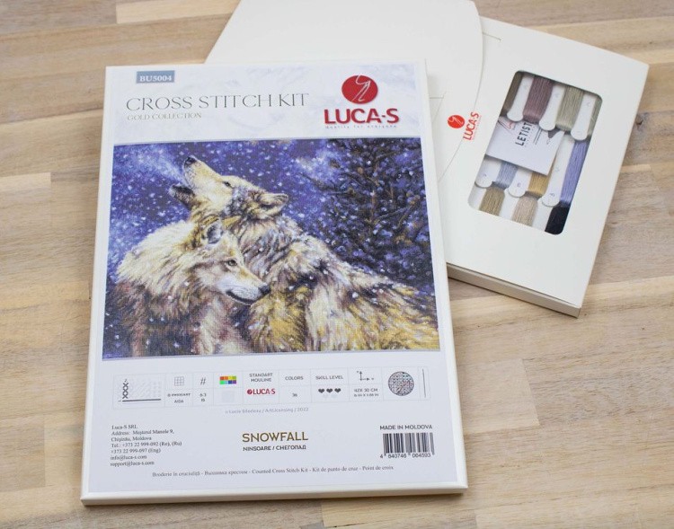 Набор для вышивания «Снегопад» — картинка 2