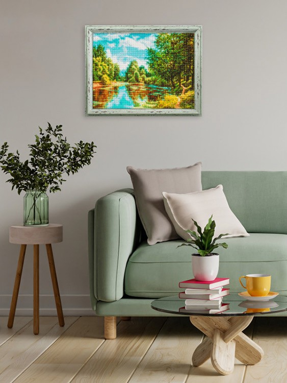 Алмазная вышивка «В родном краю» — картинка 7