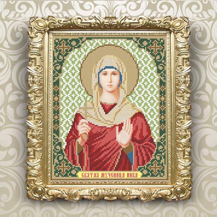 Рисунок на ткани «Святая Мученица Ника» — картинка 2