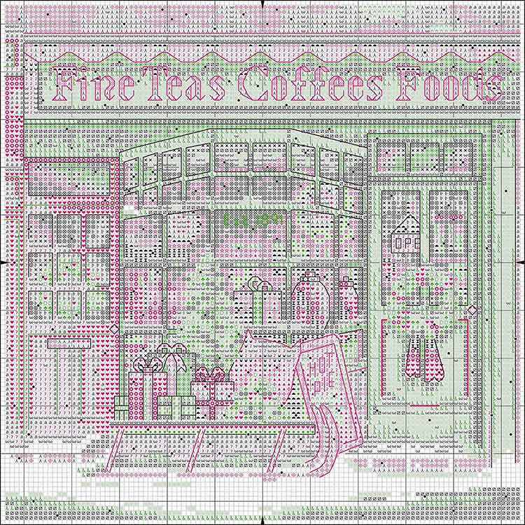 Набор для вышивания «Кофейный магазин» — картинка 4