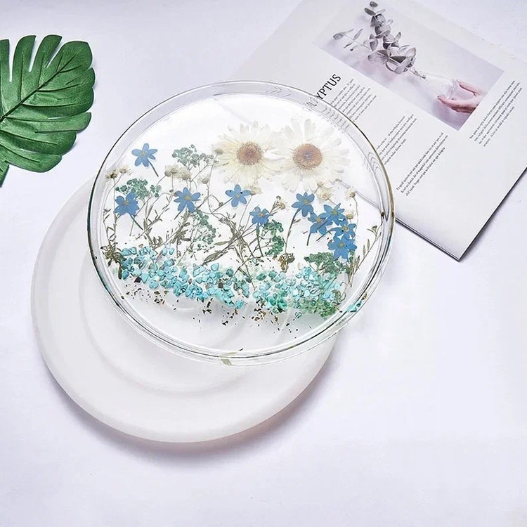 Силиконовый молд - Блюдо круг, d27 см — картинка 2