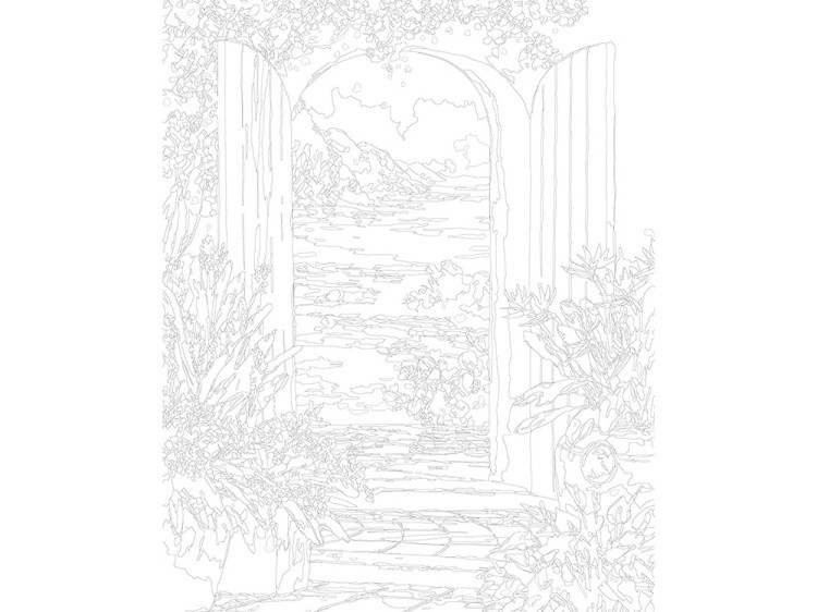 Картина по номерам «Вид на залив» — картинка 3