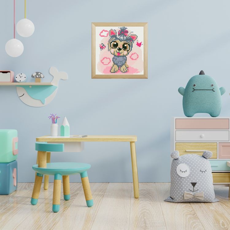 Алмазная вышивка «Милый йорк» — картинка 5