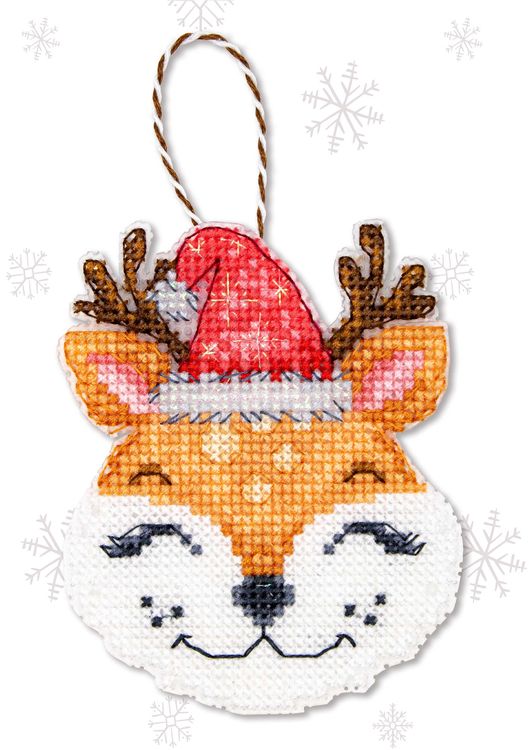 Набор для вышивания «Лисята и оленята» — картинка 7