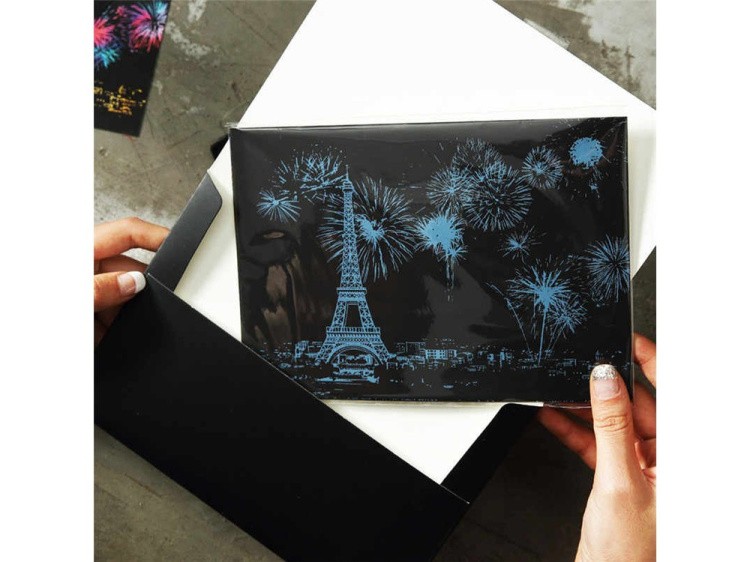 Набор скретч-открыток «Europe» (цветные) — картинка 6