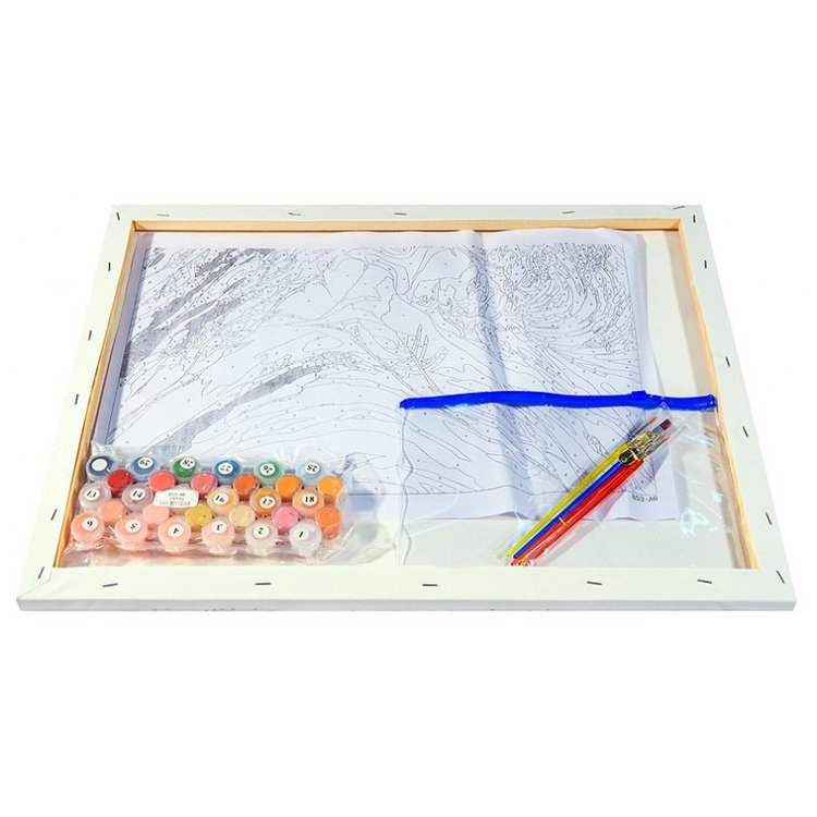 Картина по номерам «Необузданная красота» — картинка 3