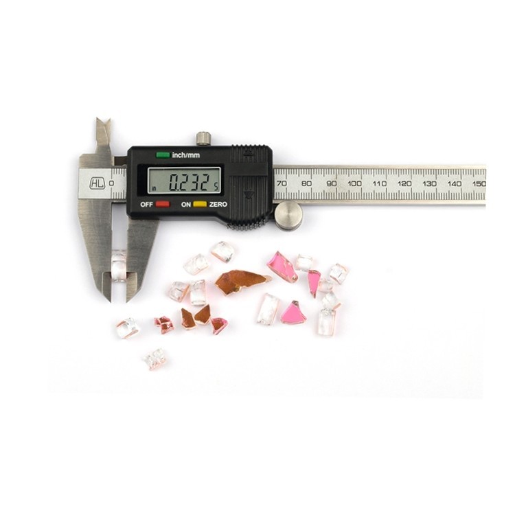 Стеклянная крошка Premium Rose Gold, фракция 5-20 мм, 500 г — картинка 3