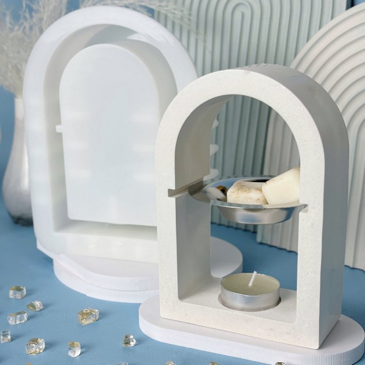 Силиконовый молд - Аромалампа для аромасвечи, 19x14см, 1 молд — картинка 2