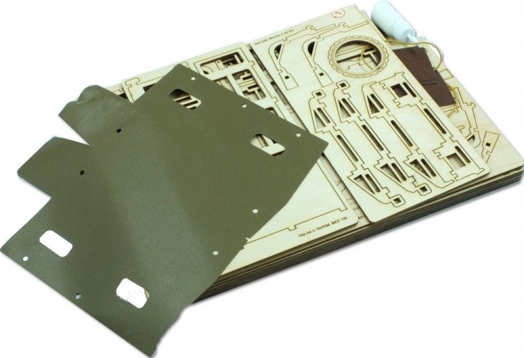 Конструктор из дерева «Грузовик Полуторка Тент», Lemmo — картинка 6