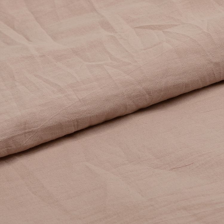 Ткань Хлопок крэш, 5 м х 150 см, 90 г/м², цвет: латте, TBY — картинка 3