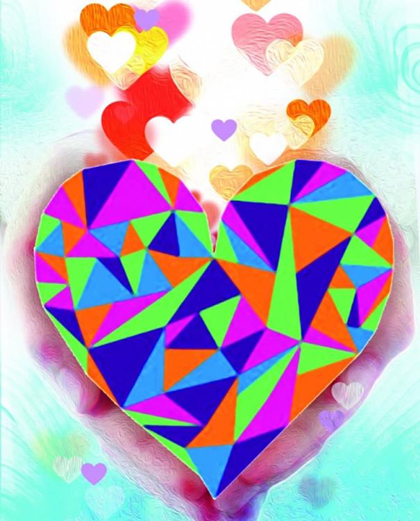 Алмазная вышивка «Сердце в Ваших руках» — картинка 2