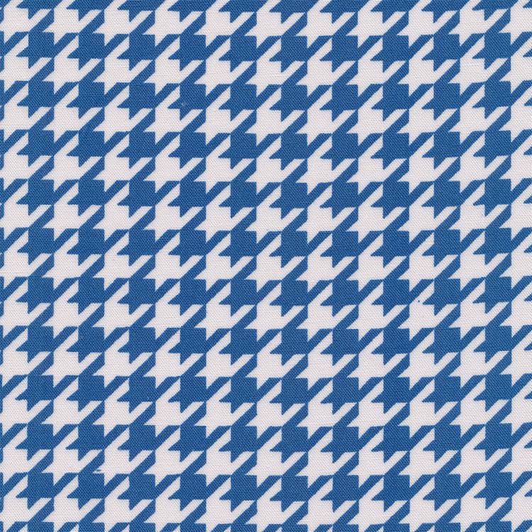Ткань для пэчворка «БАБУШКИН СУНДУЧОК», 50x55 см, 140 г/м2, 100% хлопок, цвет: БС-31 гусиная лапка, ярко-синий, Peppy