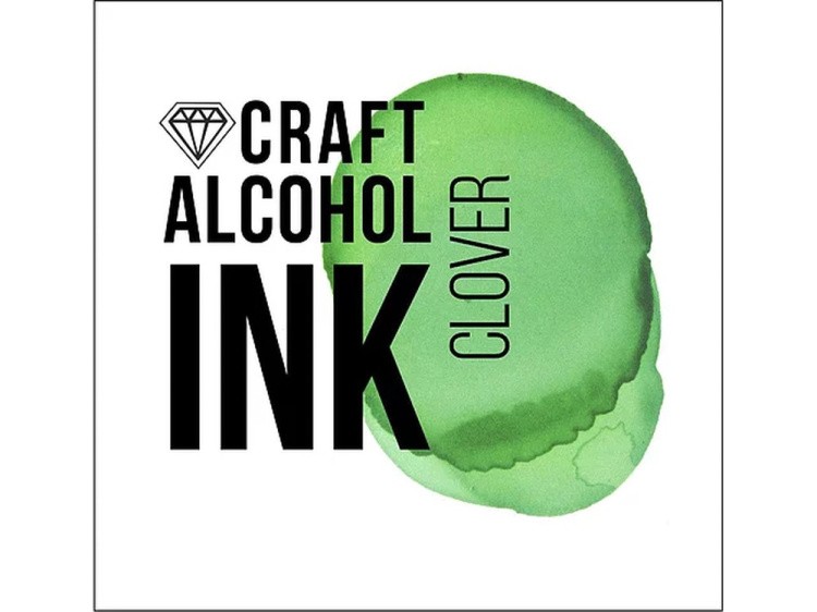 Алкогольные чернила клевер (Clover) 30 мл, Craft Alcohol INK — картинка 2