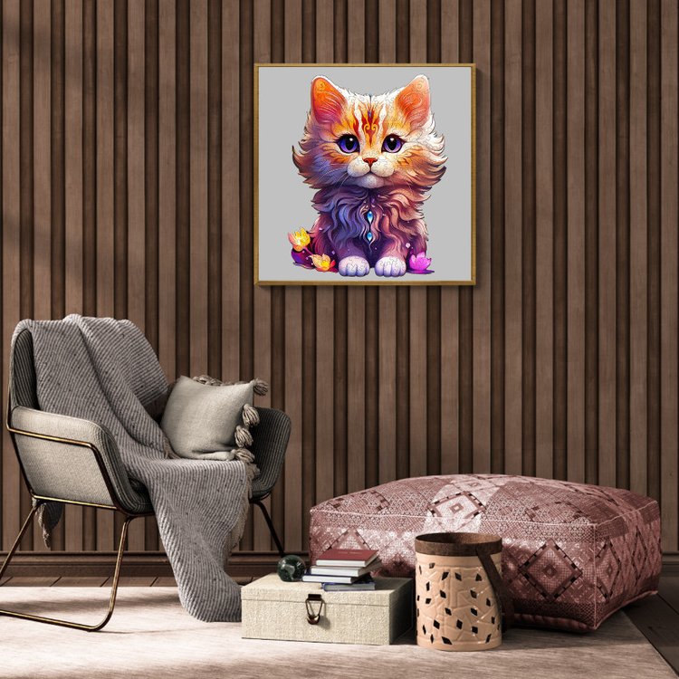 Деревянные пазлы «Фэнтези кэт S», Woodbests — картинка 8