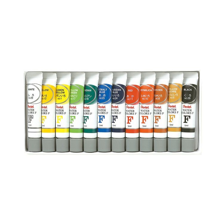 Акварель Water Colours, 12 цв., Pentel — картинка 2