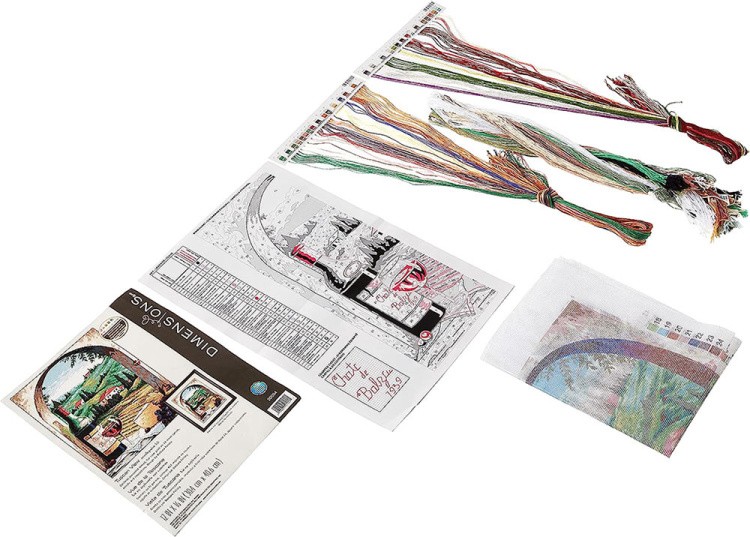 Набор для вышивания «Вид на Тоскану» — картинка 3