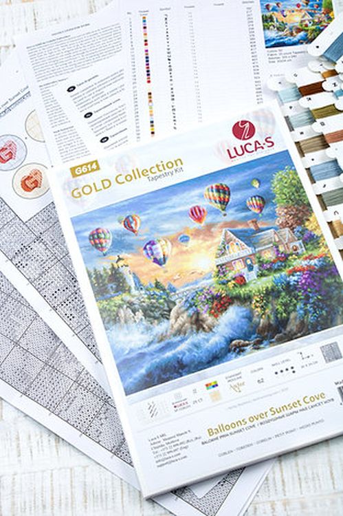 Набор для вышивания «Воздушные шары над Сансет Коув» — картинка 7