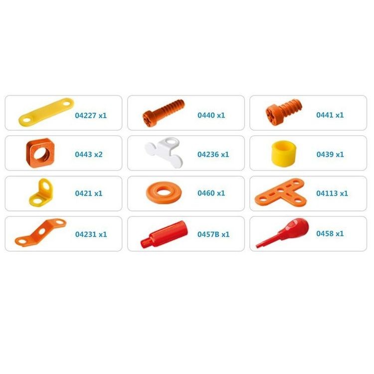 Транспортный конструктор Hanye «Самолетик» — картинка 6