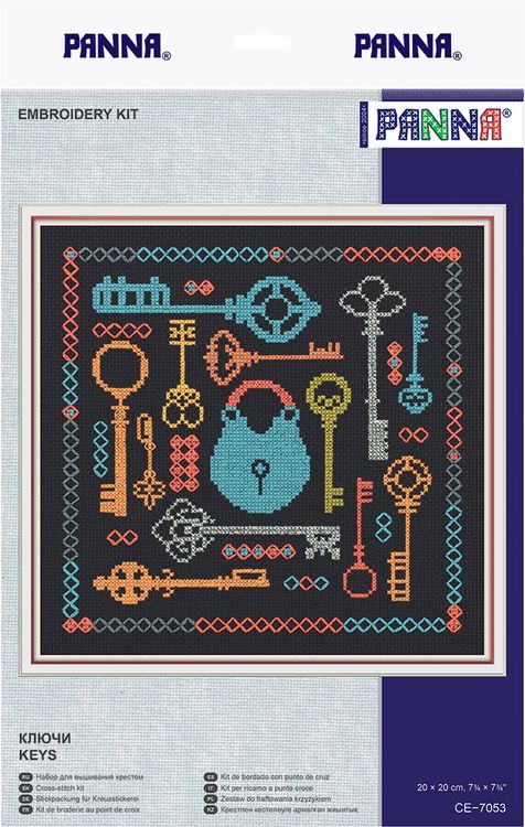 Набор для вышивания «Ключи» — картинка 2