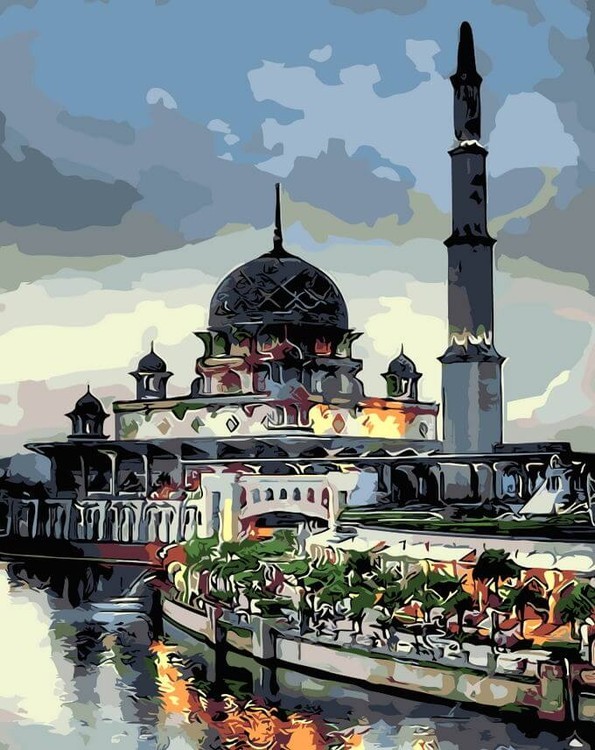 Картина по номерам «Мечеть»