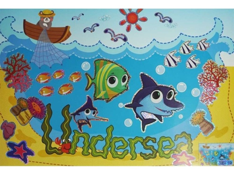 Мозаика из стикеров «Подводный мир» — картинка 2