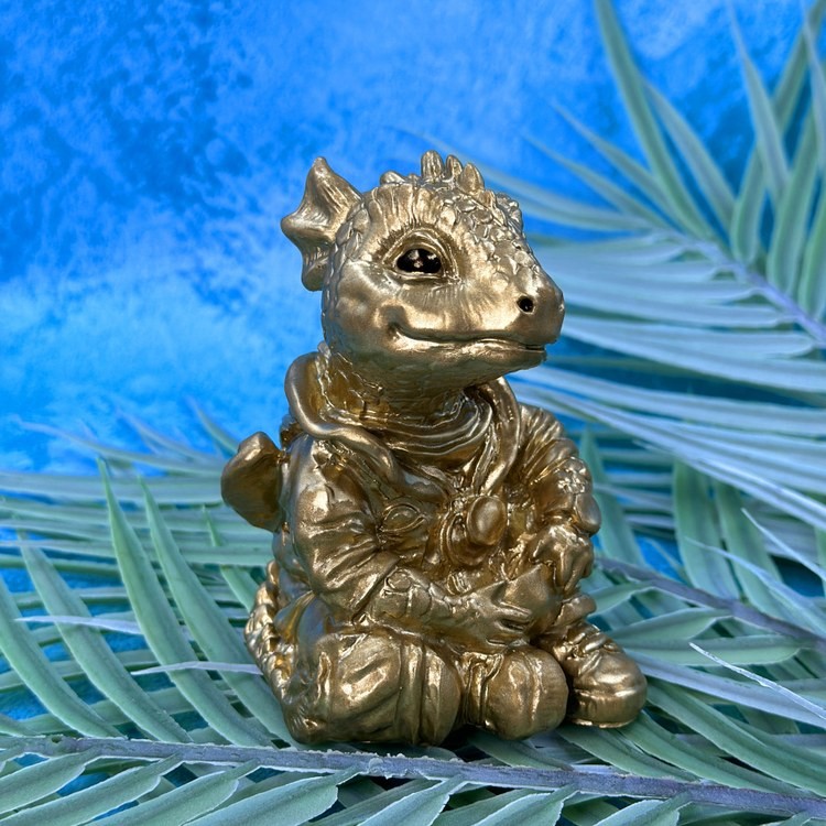 Силиконовый молд - Дракон, 11x10см, 1 шт. — картинка 2