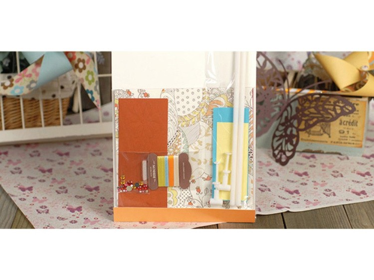 Набор для скрапбукинга «Ветерок оранжевый» — картинка 2