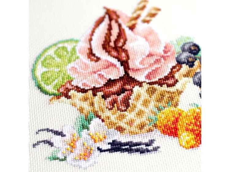 Набор для вышивания «Ванильное мороженое» — картинка 6