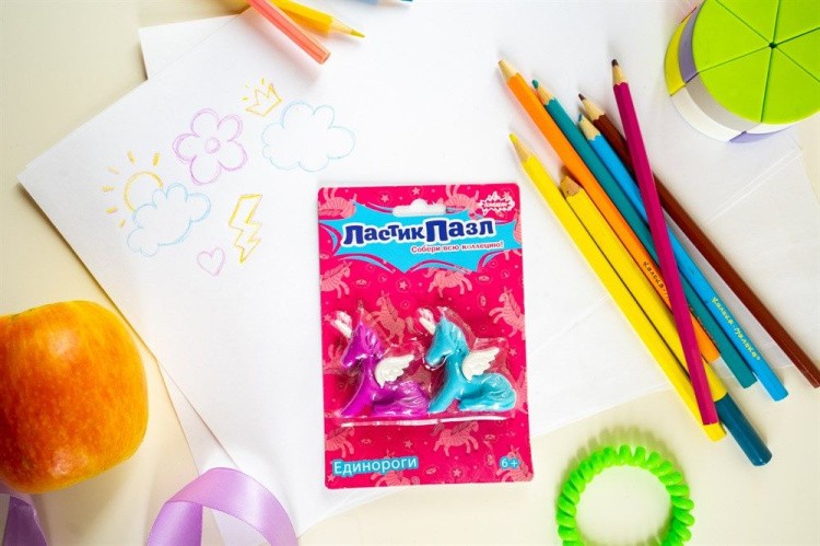 Ластик-пазл «Единороги» — картинка 4