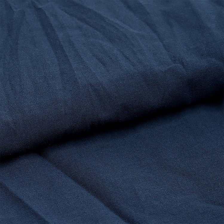 Ткань Хлопок крэш, 5 м х 150 см, 90 г/м², цвет: темно-синий, TBY — картинка 3