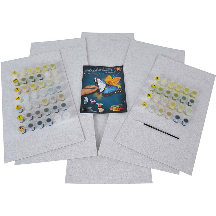 Картина по номерам «Горный поток» — картинка 2