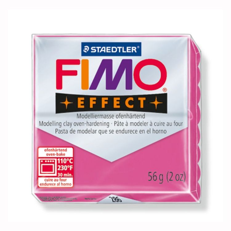 Полимерная глина FIMO Effect, цвет: красный кварц, 57 г