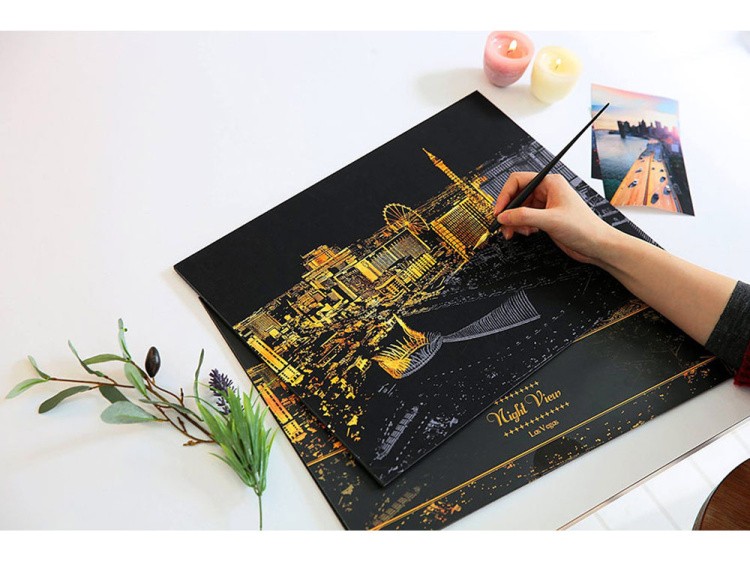 Скретч-картина «Лас-Вегас» — картинка 3