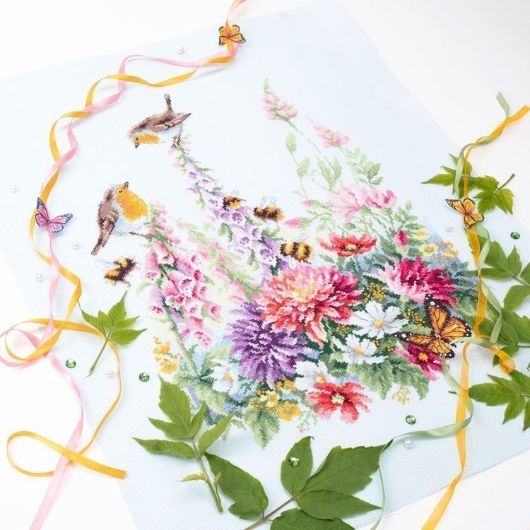 Набор для вышивания «Звонкие малиновки» — картинка 4