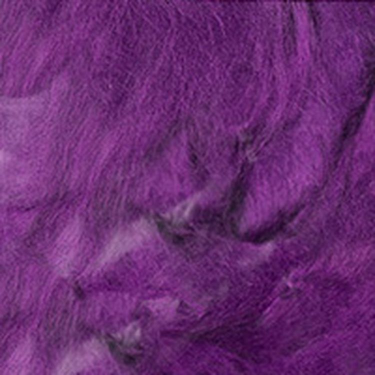 Шерсть для валяния Gamma FV-025, цвет №0262 (фиолетовый), 25 г