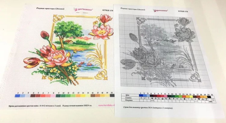 Набор для вышивания «Родные просторы. Лилии» — картинка 7