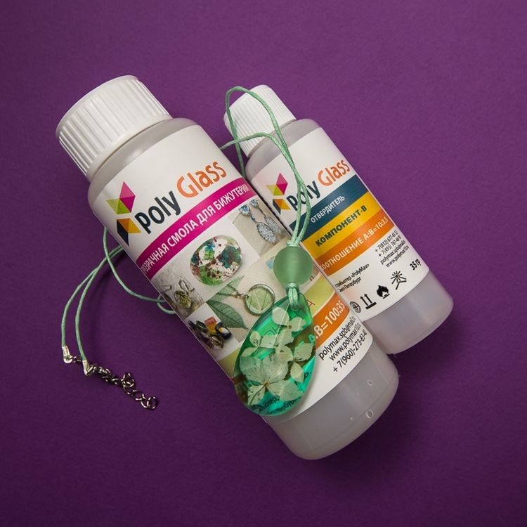 Набор эпоксидная смола Poly Glass 580 г № 2 — картинка 2