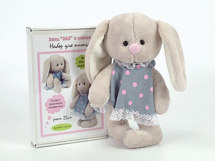 Набор для шитья «Зая в платье» — картинка 3