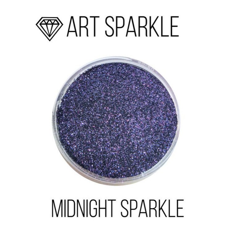 Глиттер мелкий Midnight Sparkle, 50 г, Craftsmen.store