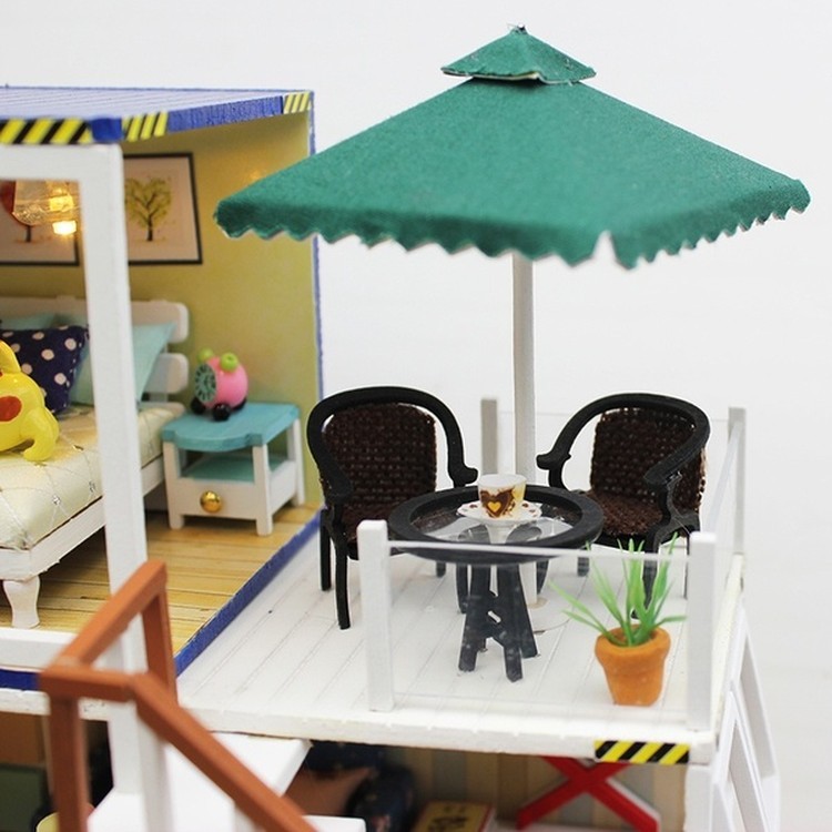 Набор для создания миниатюры (румбокс) «Загородный домик» — картинка 3