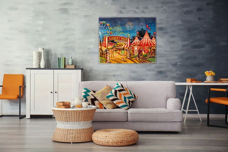 Алмазная вышивка «Ярмарка» — картинка 2