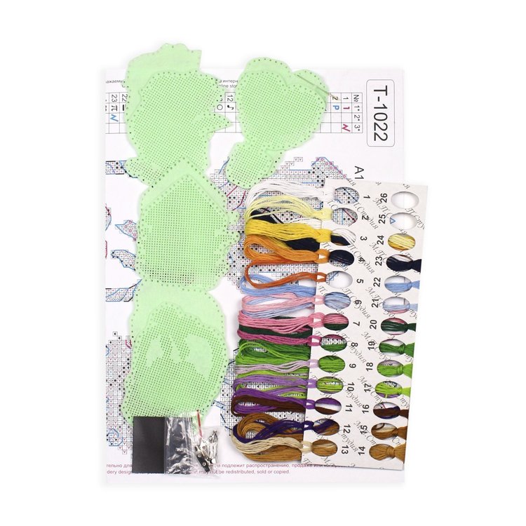Набор для вышивания «Весеннее настроение. Значки. Магниты» — картинка 2