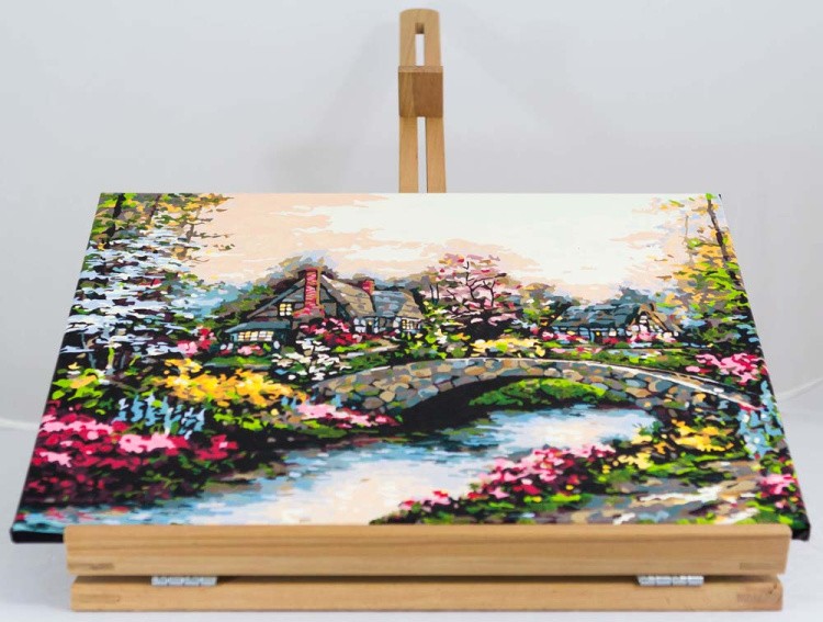 Настольный мольберт для картин по номерам — картинка 4