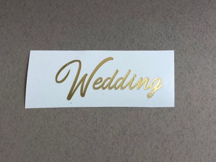 №11 Наклейка (золото) Sticker, Art Blong — картинка 2