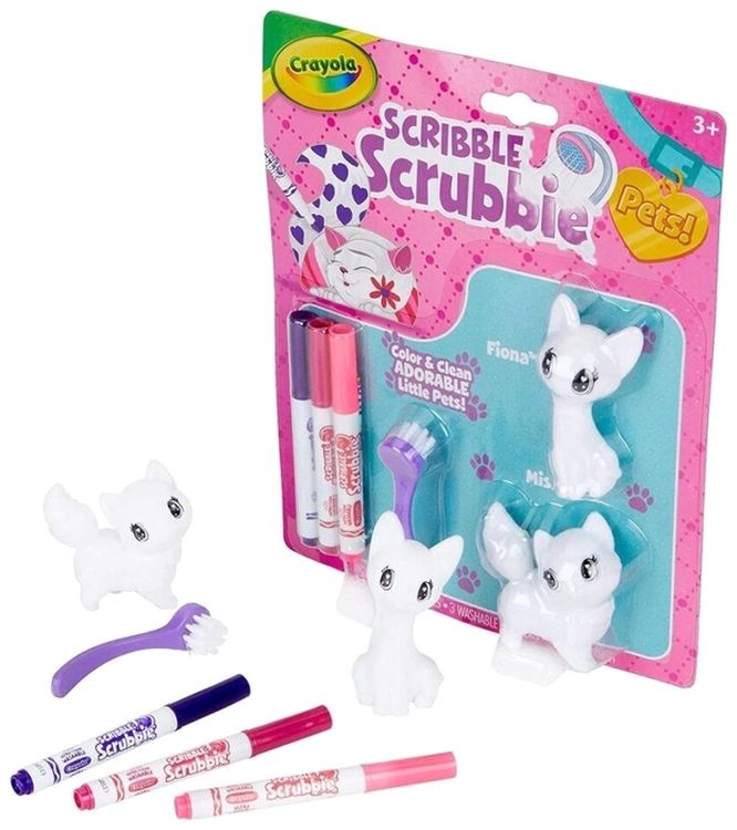 Фигурки для раскрашивания Washimals «Котята» (2 фигурки) — картинка 3