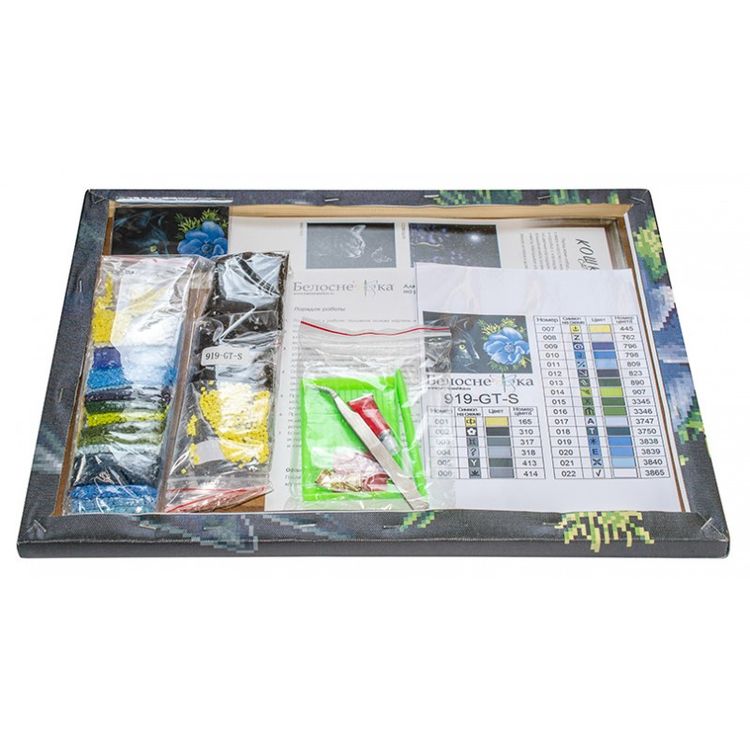 Алмазная вышивка «Анемона» — картинка 3