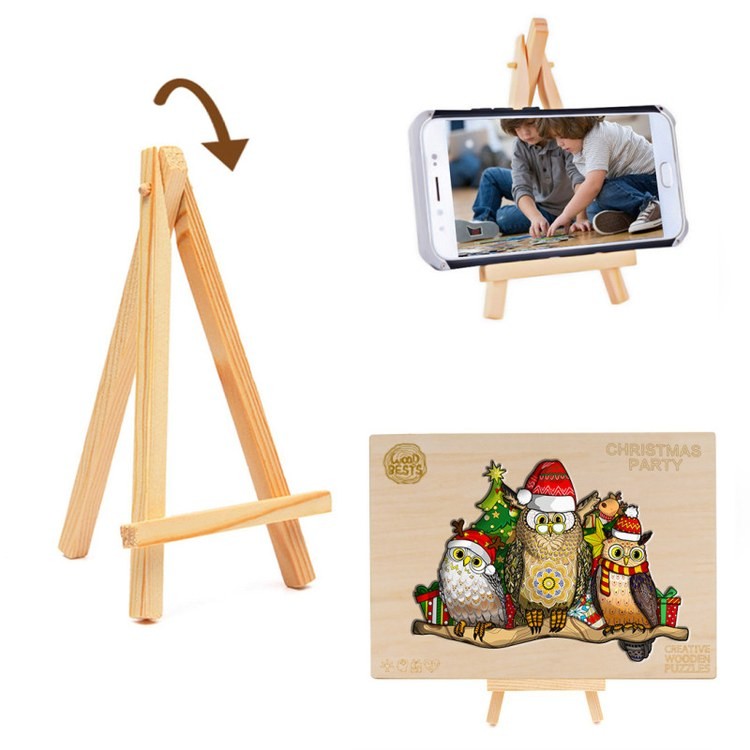 Деревянные пазлы «Новогодняя Вечеринка L», Woodbests — картинка 6