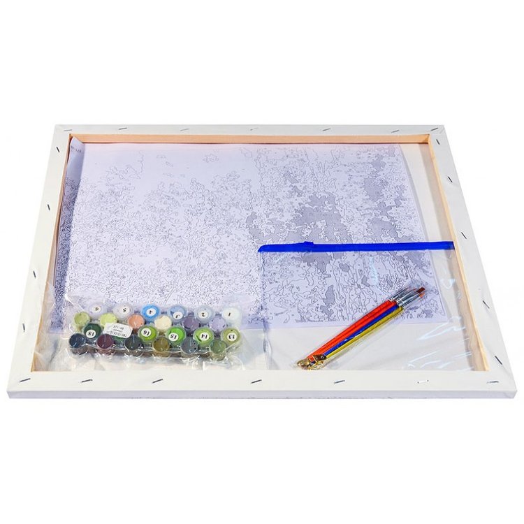 Картина по номерам «Белая береза» — картинка 3